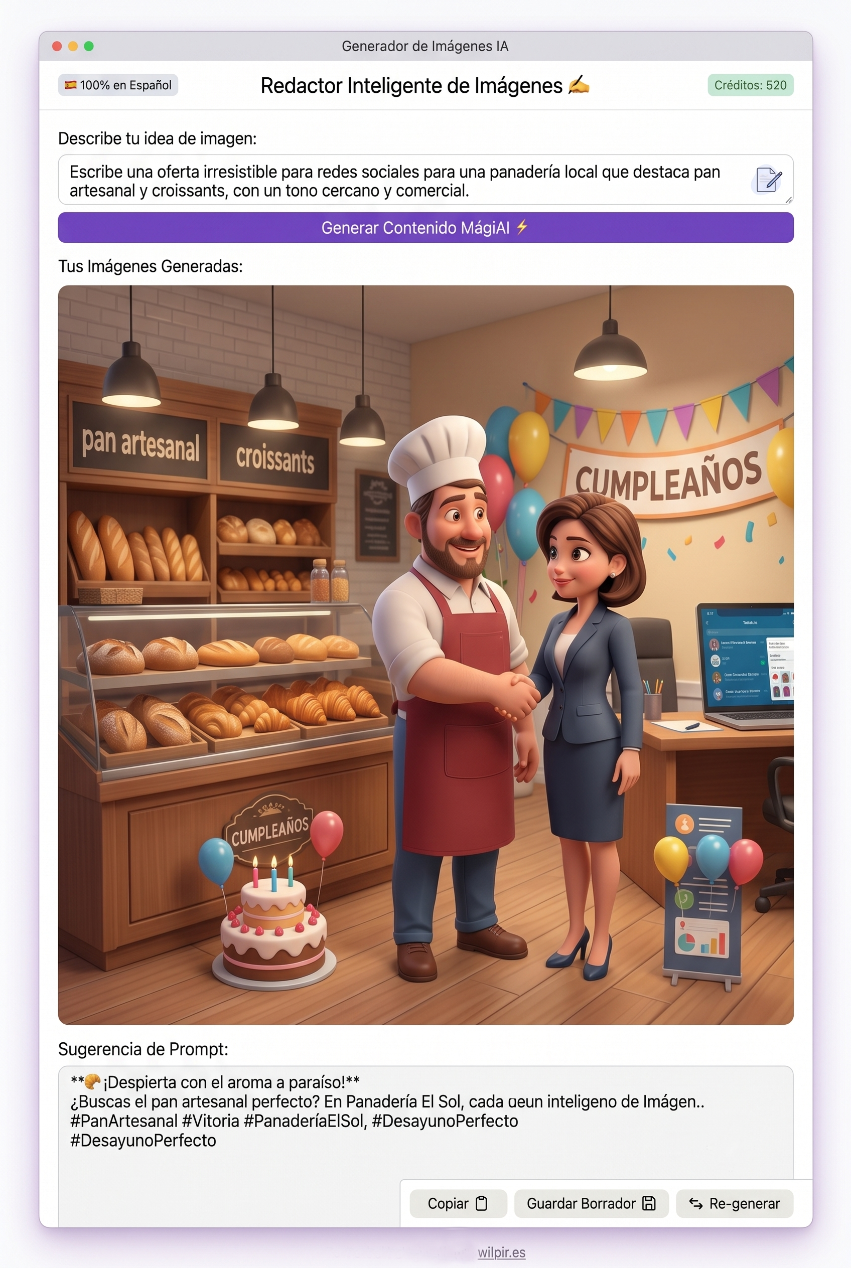 Generador de Avatares